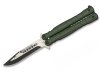 Nóż motylek K25 02130 Balisong Green